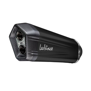 LeoVince LV-12 Stainless Black Slip-On Exhaust Suzuki V-Strom 1050 / XT 2020+