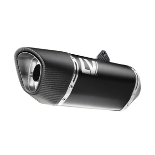LeoVince LV-14 R Black Edition Slip-On Exhaust Stainless Steel For Kawasaki Ninja 1000 SX / Tourer 2020-2024