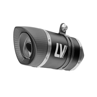 LeoVince LV Pro Black Edition 2 Slip-On Exhaust Stainless Steel For Ducati Hypermotard 698 Mono / RVE