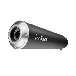 LeoVince GP One Black Stainless Slip-On Exhaust Triumph Speed 400 & Scrambler 400 X
