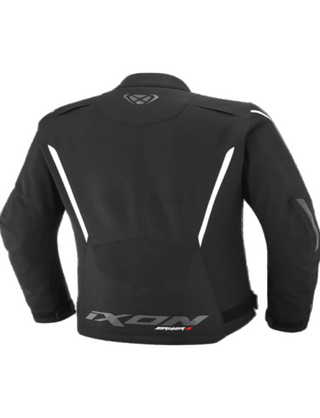 Ixon Striker 2 Waterproof Ladies' Jacket - Black/White