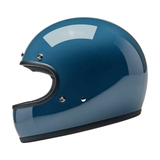 Biltwell Gringo ECE 22.06 Motorcycle Full Face Helmet - Gloss Greystone
