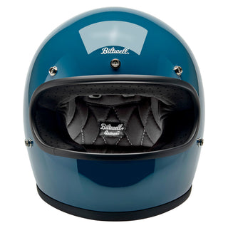Biltwell Gringo ECE 22.06 Motorcycle Full Face Helmet - Gloss Greystone
