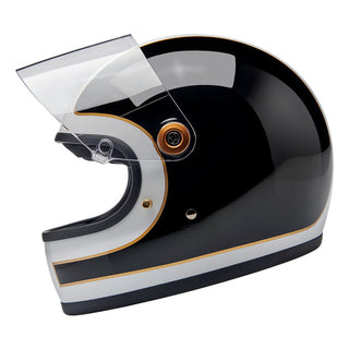 Biltwell Gringo S Ece 22.06 Helmet - Gloss White/Black Tracker