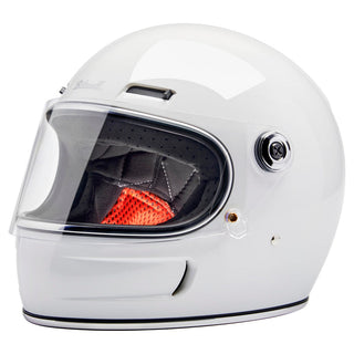 Biltwell Gringo Sv Ece 22.06 Helmet - Gloss White