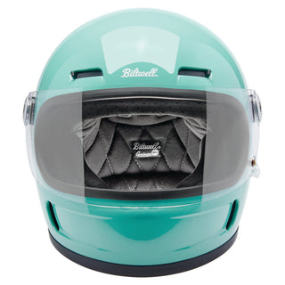 Biltwell Gringo SV ECE 22.06 Motorcycle Full Face Helmet - Gloss Mint Julep
