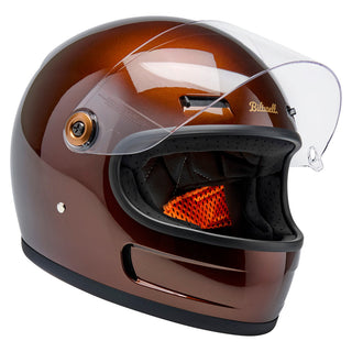 Biltwell Gringo SV ECE 22.06 Motorcycle Full Face Helmet - Metallic Whiskey