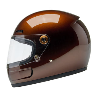 Biltwell Gringo SV ECE 22.06 Motorcycle Full Face Helmet - Metallic Whiskey
