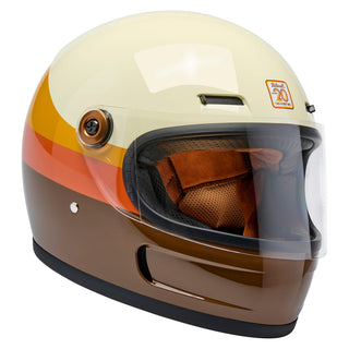 Biltwell Gringo SV ECE 22.06 Motorcycle Full Face Helmet - Gloss 20th Anniversary