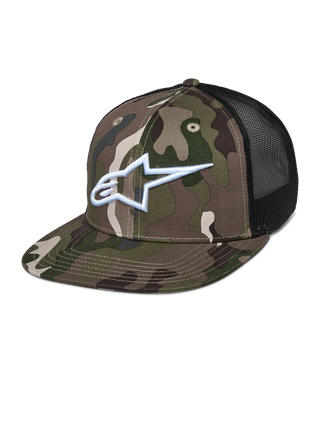 Alpinestars Corp Trucker Hat - Green/Camo/Black