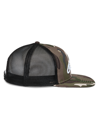 Alpinestars Corp Trucker Hat - Green/Camo/Black