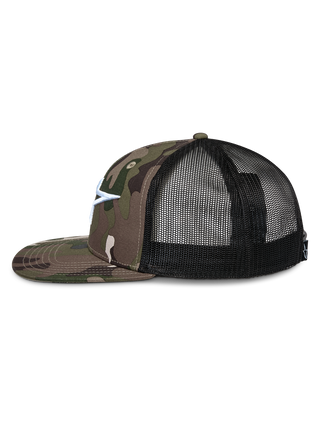Alpinestars Corp Trucker Hat - Green/Camo/Black