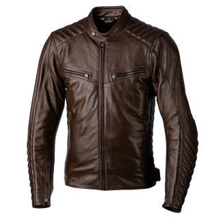 RST Roadster 3 Ce Vented Leather Jacket - Brown