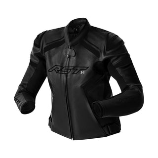 RST S1 D3O CE Ladies Leather Jacket - Black