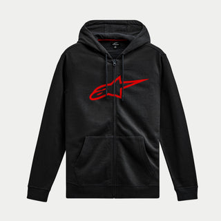 Alpinestars Ageless Zip V3 Hoodie - Black-Red