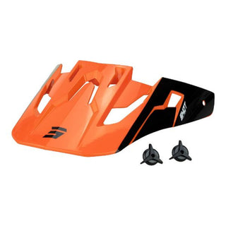 Shot Core Fast Replacement Helmet Peak - Orange Pearl