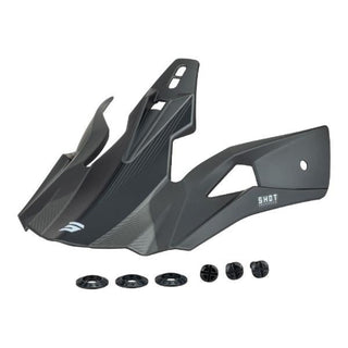 Shot Pulse Replacement Helmet Peak - Matt Grey