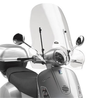 GIVI Vespa Windscreen (Transparent) - Needs A104A/A5620A Fitting Kit