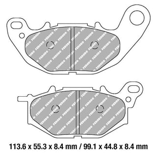 Ferodo Brake Disc Pad Set FDB2280EF