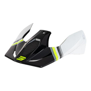 Shot Race Tracer Replacement Helmet Peak - Neon Yellow Gloss