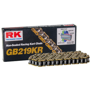 RK Kart Chain GB219KR Gold 110L