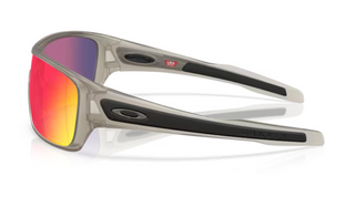 Oakley Turbine Rotor Matte Transparent Grey Ink Sunglasses With Prizm Road Lens