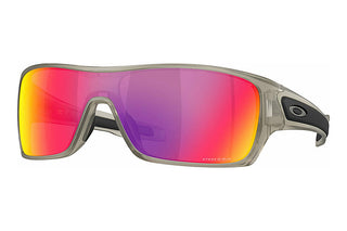 Oakley Turbine Rotor Matte Transparent Grey Ink Sunglasses With Prizm Road Lens