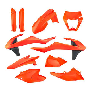 Polisport Enduro Kit KTM EXC/EXC-F Inc F/Guard Fluoro Orange