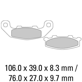 Ferodo Brake Disc Pad Set FDB508P