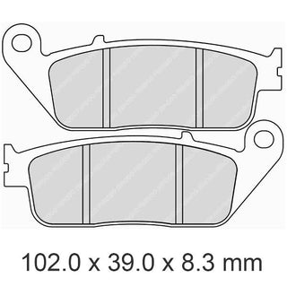 Ferodo Brake Disc Pad Set FDB570ST