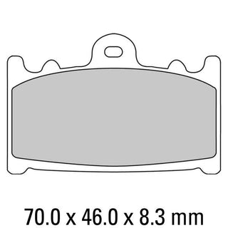Ferodo Brake Disc Pad Set FDB574ST