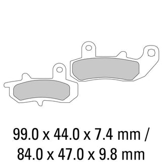 Ferodo Brake Disc Pad Set FDB607P