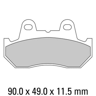 Ferodo Brake Disc Pad Set FDB665P