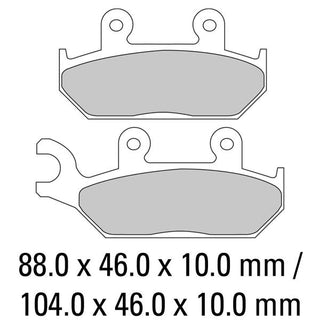 Ferodo Brake Disc Pad Set FDB737P