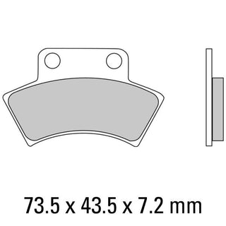 Ferodo Brake Disc Pad Set FDB2054SG