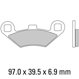 Ferodo Brake Disc Pad Set FDB2055SG