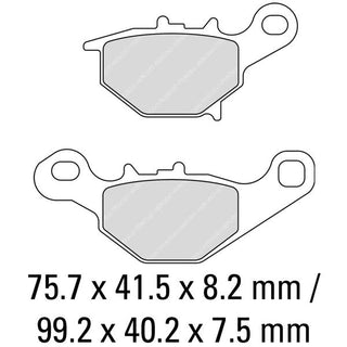 Ferodo Brake Disc Pad Set FDB2197SG