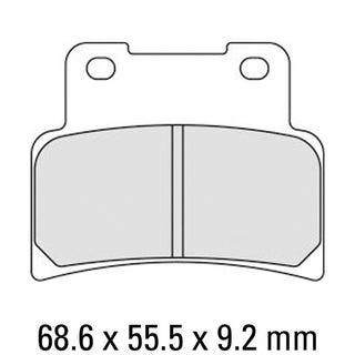 Ferodo Brake Disc Pad Set FDB2216P