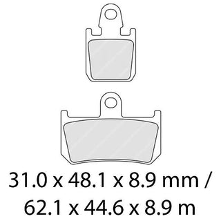 Ferodo Brake Disc Pad Set FDB2217ST