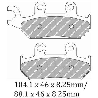 Ferodo Brake Disc Pad Set FDB2302SG