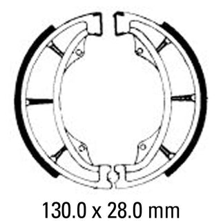 Ferodo ECO Brake Shoe Set FSB721EF