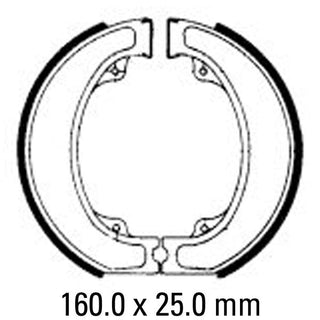 Ferodo Brake Shoe Set FSB743