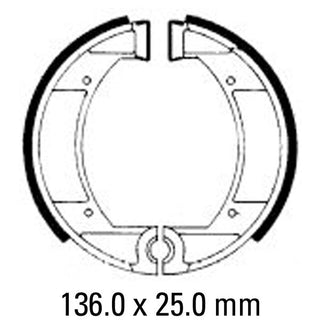 Ferodo Brake Shoe Set FSB847