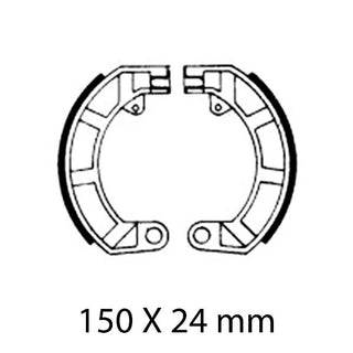 Ferodo Brake Shoe Set FSB891