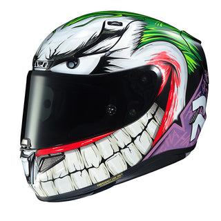 HJC RPHA 11 Joker DC Comics MC-48 Helmet
