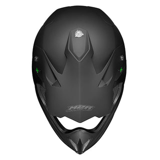 M2R X3 Replacement Peak - Matt Black