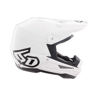 6D ATR-2Y Replacement Helmet Peak - Solid Gloss White