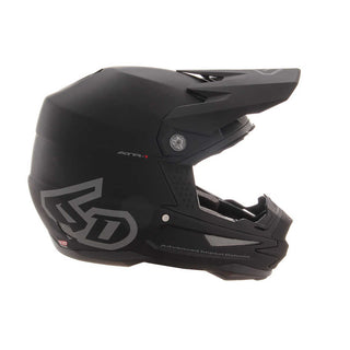 6D ATR-1 Replacement Helmet Peak - Matte Black