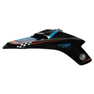 M2R MX2 JR Replacement Peak Lightning PC-8 - Orange / Black/Blue