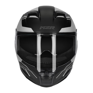 M2R Sabre Inception PC-5F Helmet - Silver Black